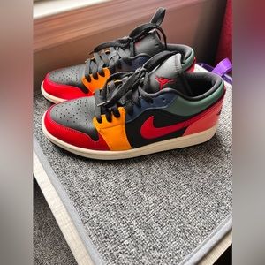 SOLD - Air Jordan 1 Low - MultiColor - Women Size 8